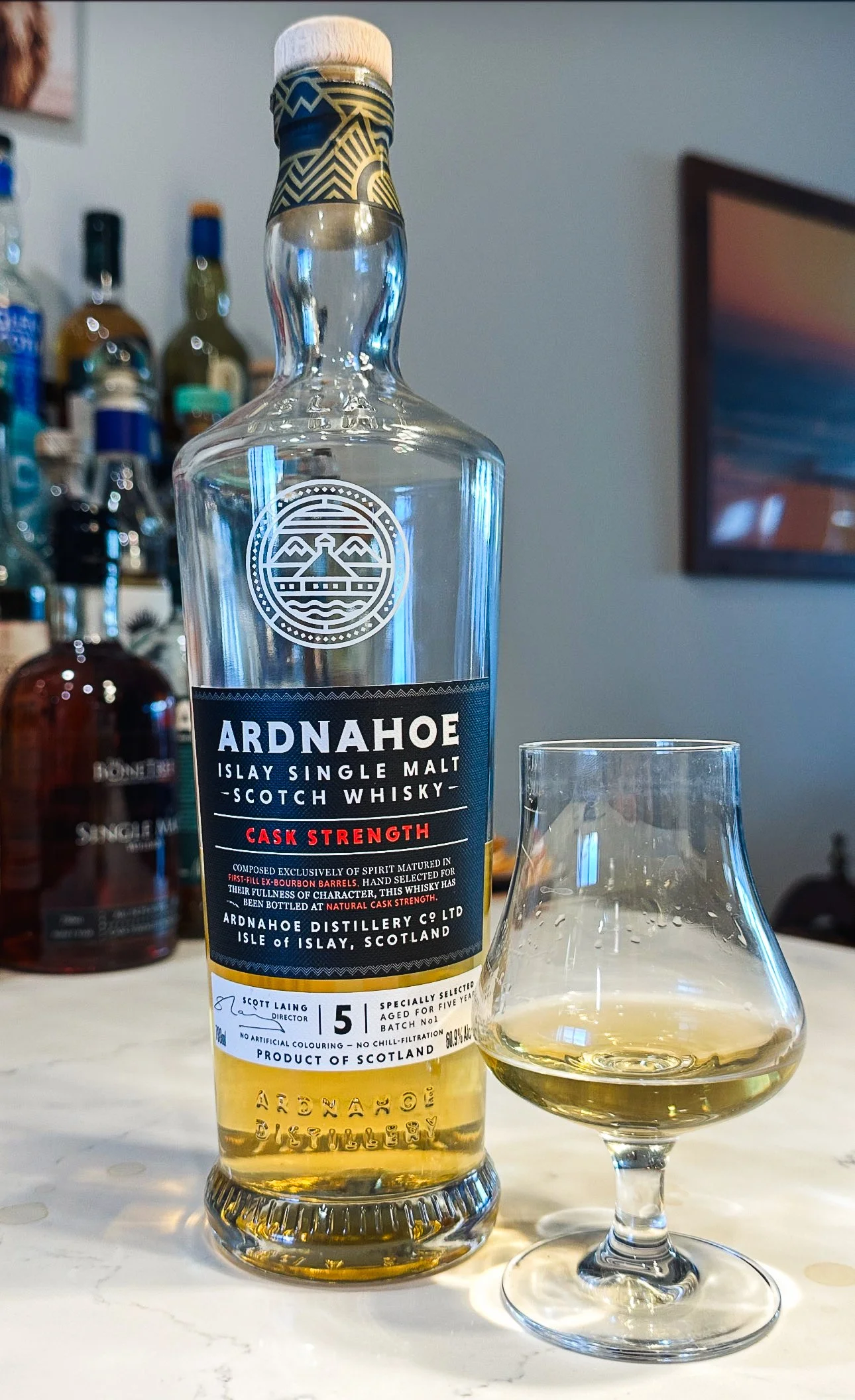 ARDNAHOE (アードナッホー)Cask Strength Batch 1 Ardnahoe 5 Year Old Cask Strength - Batch 1 70cl Whisky | Master